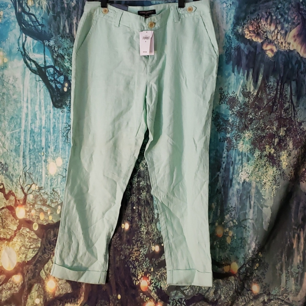 Linen slacks